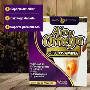 AJO Y OMEGA GLUCOSAMINA